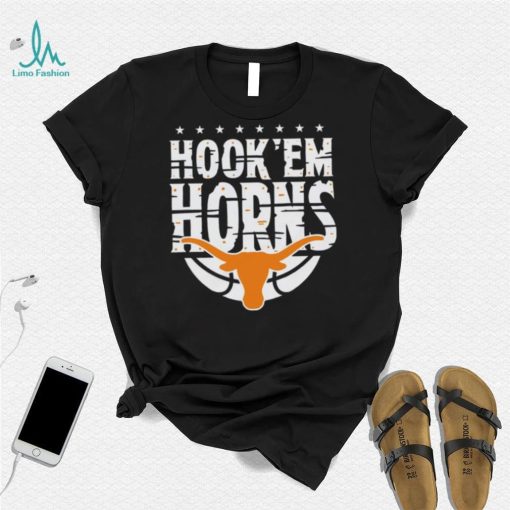 Texas Longhorns basketball hook ’em Horns logo shirt