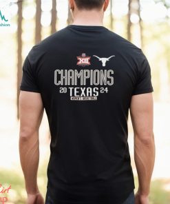 Texas Orange Texas Longhorns 2024 Big 12 Women’s Basketball Conference Tournament Champions Locker Room T Shirt