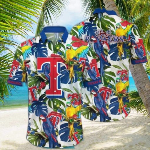 Texas Rangers MLB Aloha Hawaiian Shirt