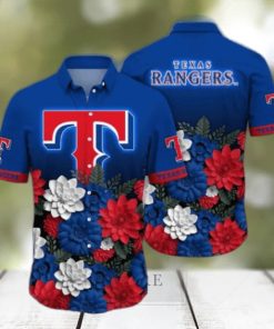 Texas Rangers MLB Flower Hawaii Shirt And Tshirt For Fans,