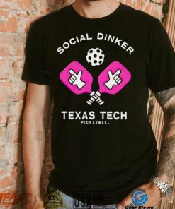 Texas Tech Pickleball social dinker shirt