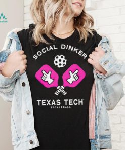 Texas Tech Pickleball social dinker shirt