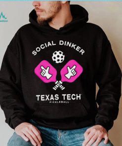 Texas Tech Pickleball social dinker shirt