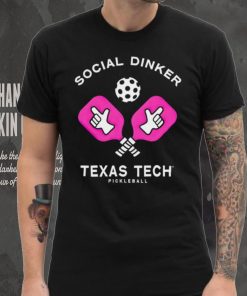 Texas Tech Pickleball social dinker shirt