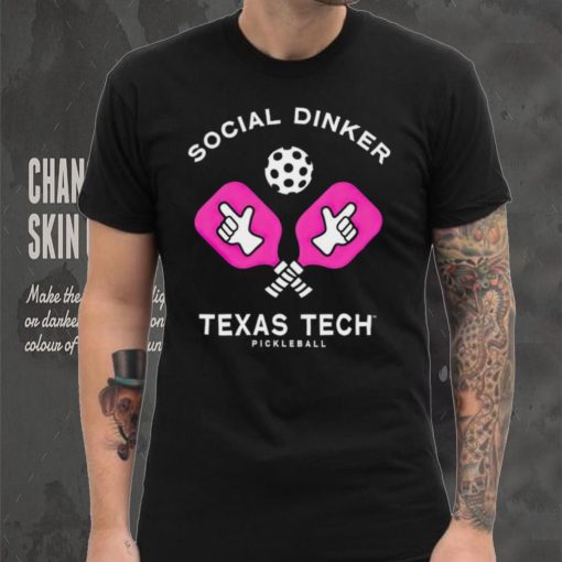 Texas Tech Pickleball social dinker shirt