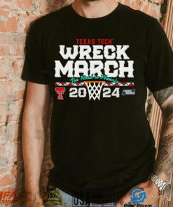 Texas Tech Red Raider Basketball 2024 Wreck March NCAA Tournament The Road to Phoenix shirt