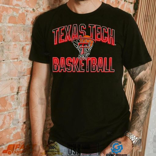 Texas Tech Red Raiders basketball nothing but net logo shirt