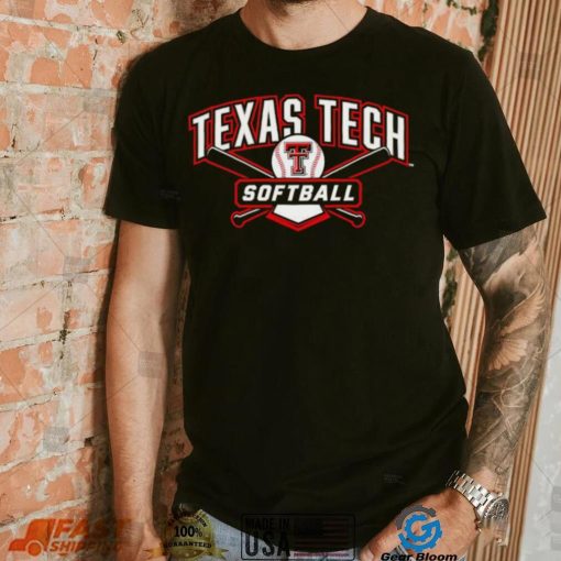 Texas Tech Red Raiders softball cross logo 2024 shirt