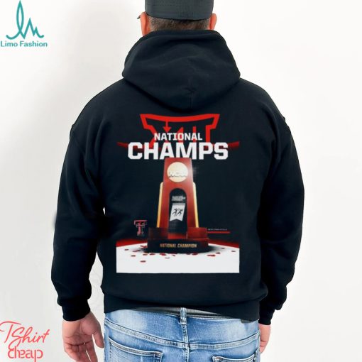 Texas Tech Track And Field Claims The 2024 Ncaa Division I Men’s Indoor Track And Field Championship Shirt