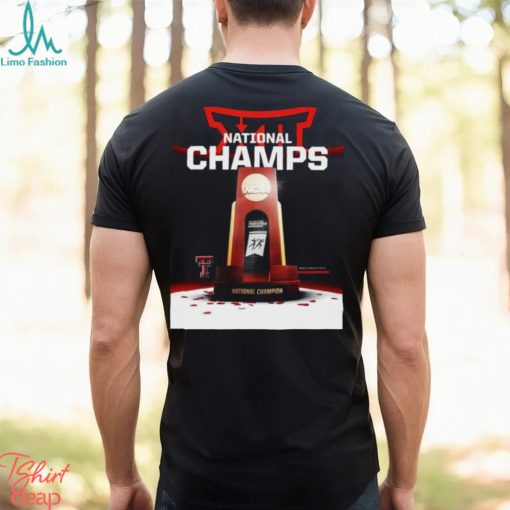 Texas Tech Track And Field Claims The 2024 Ncaa Division I Men’s Indoor Track And Field Championship Shirt