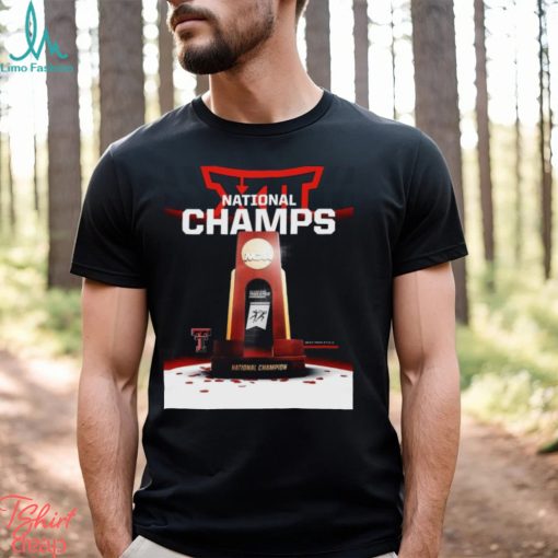 Texas Tech Track And Field Claims The 2024 Ncaa Division I Men’s Indoor Track And Field Championship Shirt