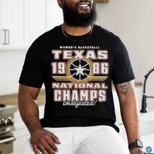 Texas Women’s Basketball 1986 National Champs T Shirt