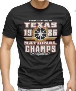 Texas Women’s Basketball 1986 National Champs T Shirt