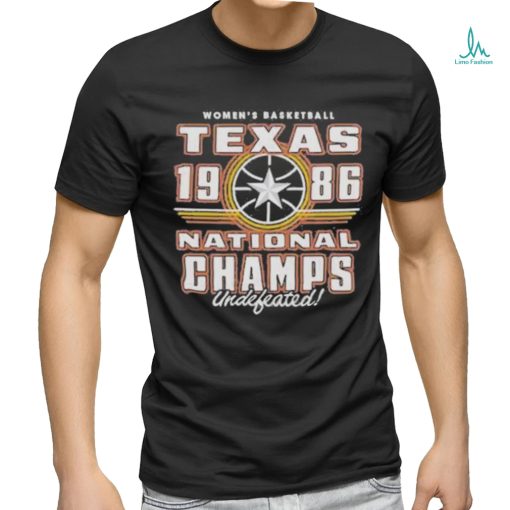 Texas Women’s Basketball 1986 National Champs T Shirt