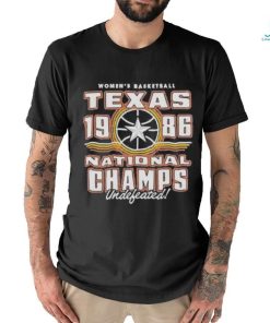 Texas Women’s Basketball 1986 National Champs T Shirt