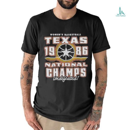 Texas Women’s Basketball 1986 National Champs T Shirt