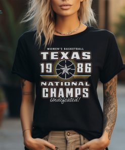 Texas Women’s Basketball 1986 National Champs Tee Shirt
