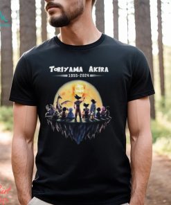 Thank You Akira Toriyama Dragon Balls Fan Forever 1955 2024 Shirt