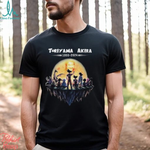 Thank You Akira Toriyama Dragon Balls Fan Forever 1955 2024 Shirt