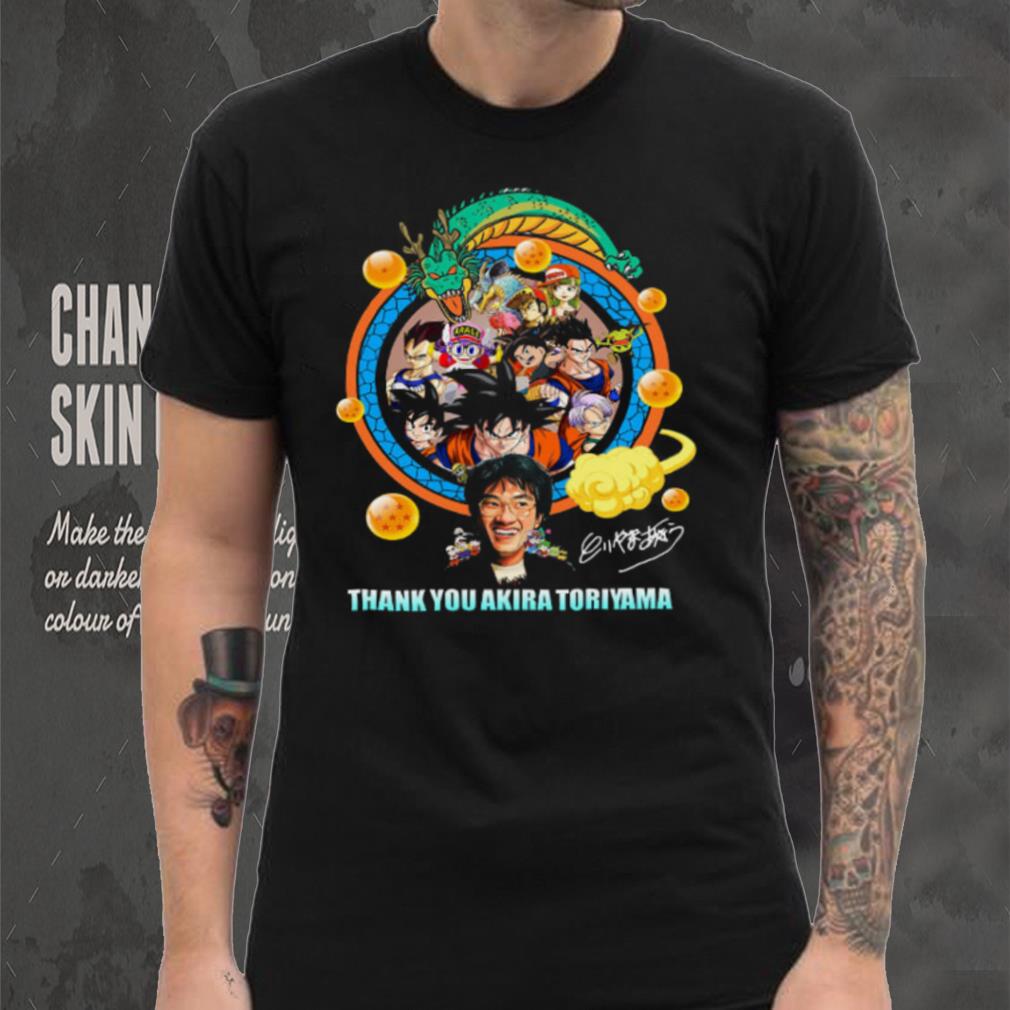 Thank You Akira Toriyama Shirt Thank You Akira Toriyama Shirt
