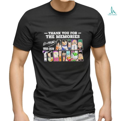 Thank You For The Memories Akira Toriyama Shirt
