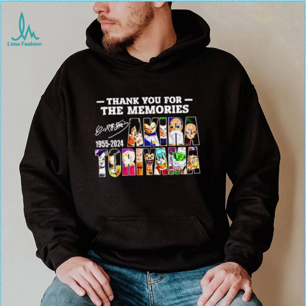 Thank You For The Memories Akira Toriyama shirt Thank You For The Memories Akira Toriyama shirt