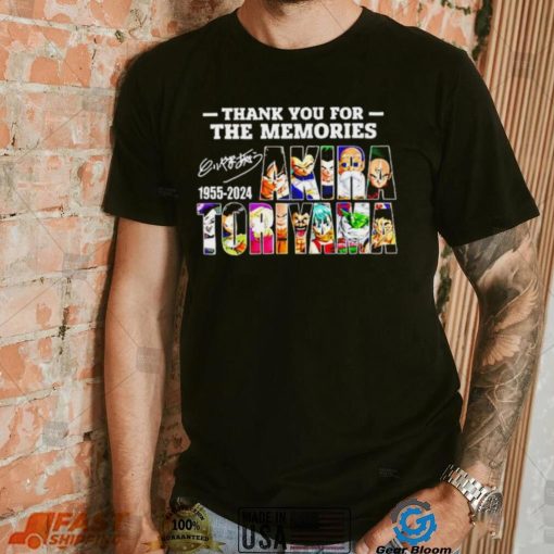 Thank You For The Memories Akira Toriyama shirt