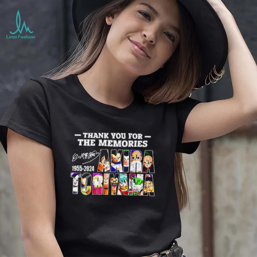 Thank You For The Memories Akira Toriyama shirt Thank You For The Memories Akira Toriyama shirt