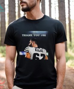 Thank You Jason Kelce Number 62 A Philadelphia Legend NFL T Shirt