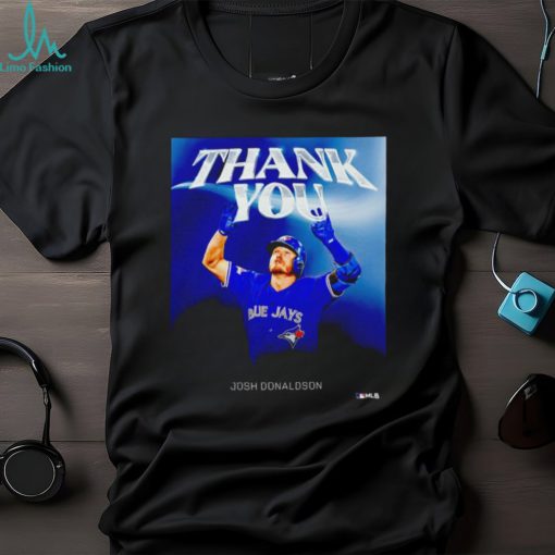 Thank you Josh Donaldson Toronto Blue Jays poster shirt