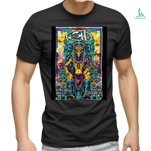 The 311 March 9 10 2024 Park MGM, Las Vegas, NV Poster shirt