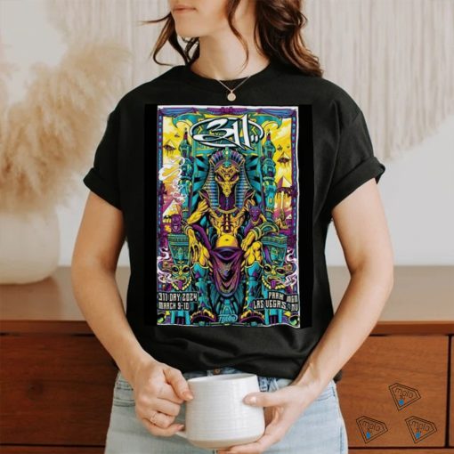 The 311 March 9 10 2024 Park MGM, Las Vegas, NV Poster shirt