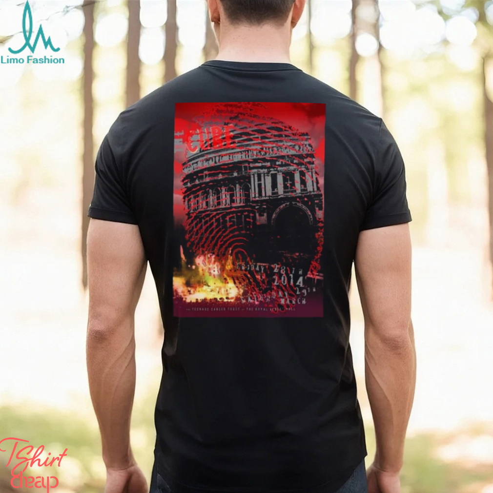 The Cure 2014 Exclusive Gig Posters Celebrating A History Of Teenage Cancer Trust shirt The Cure 2014 Exclusive Gig Posters Celebrating A History Of Teenage Cancer Trust shirt