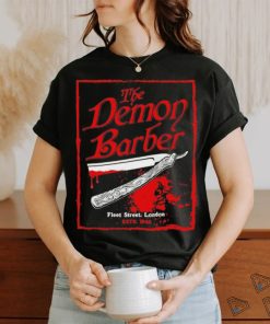 The Demon Barber of Fleet Street shirt