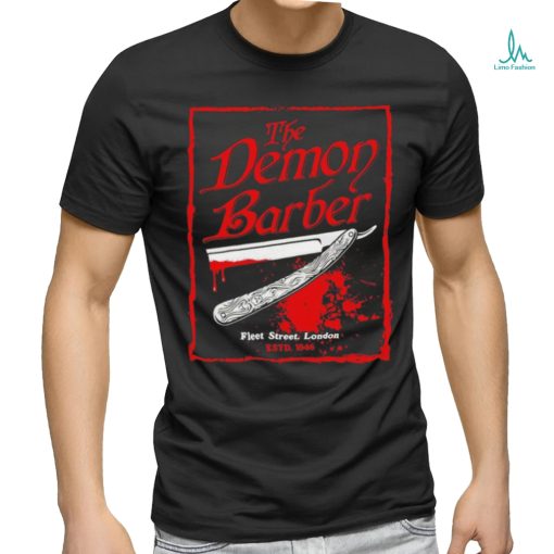 The Demon Barber of Fleet Street shirt