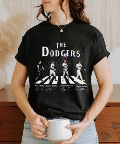 The Dodgers Abbey Road Will Smith Mookie Betts Freddie Freeman Shohei Ohtani Signatures Shirt