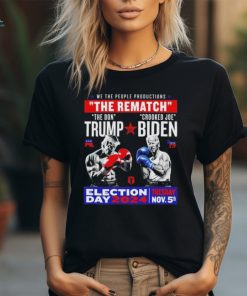The Don Trump vs Crooked Joe Biden election day 2024 shirt