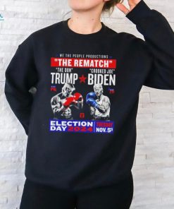The Don Trump vs Crooked Joe Biden election day 2024 shirt