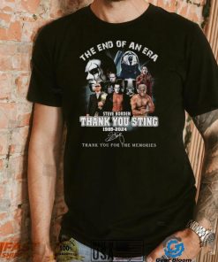 The End Of An Era Steve Borden Thank You Sting Shirt