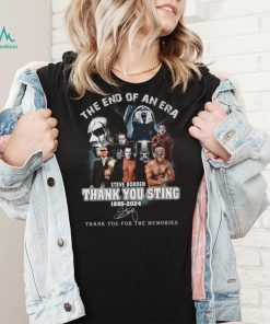 The End Of An Era Steve Borden Thank You Sting Shirt