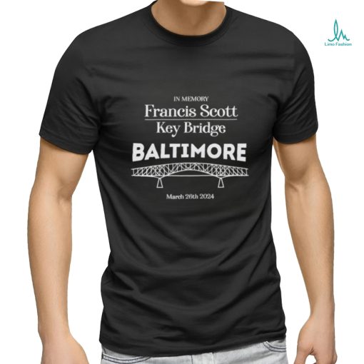 The Francis Scott Key Bridge Memorial March 26th, 2024 Shirt