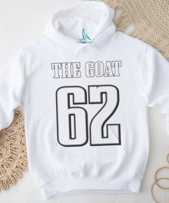 The GOAT 62 Jason Kelce Football Player Eagles shirt