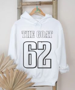 The GOAT 62 Jason Kelce Football Player Eagles shirt