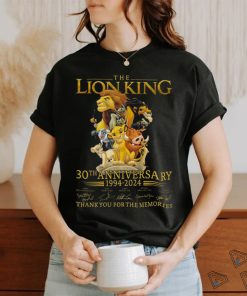 The Lion King Thank You For The Memories 1994 2024 T Shirt