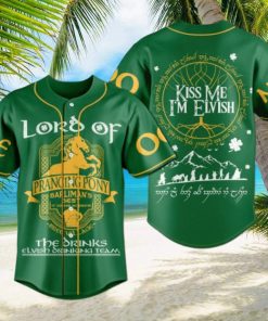 The Lord Of The Rings The Prancing Pony Custom Baseball Jersey