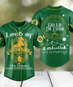 The Lord Of The Rings The Prancing Pony Custom Baseball Jersey