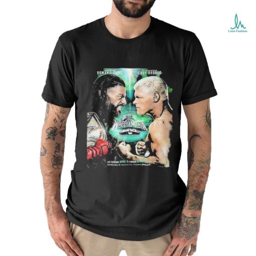 The Main Event Of WWE WrestleMania XL For The WWE Champion Roman Reigns vs Cody Rhodes The American Nightmare Shirt