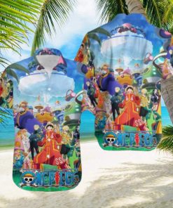 The One Piece Egghead Arc Netflix January 13 2024 Summer Trend Fan Gifts Hawaiian Shirt