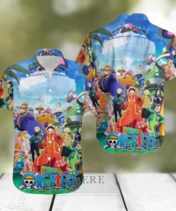 The One Piece Egghead Arc Netflix January 13 2024 Summer Trend Fan Gifts Hawaiian Shirt