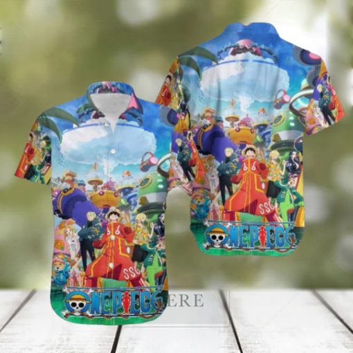 The One Piece Egghead Arc Netflix January 13 2024 Summer Trend Fan Gifts Hawaiian Shirt